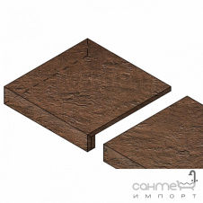 Ступень угловая 22,5x22,5 Atlas Concorde Axi Scalino Angolare SX Dark Oak Темно-Коричневая