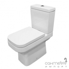 Унітаз-компакт CeraStyle Noura АР 0002213 з зливний арматурою GEBERIT сидіння Slim Soft-Close