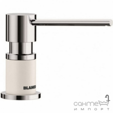 Дозатор жидкого моющего средства Blanco Lato 525814 хром/белый