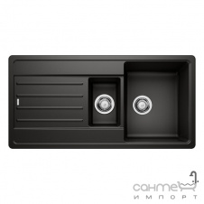 Гранітна кухонна мийка Blanco Silgranit Legra 6S 526086 чорний