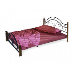 Ліжко Діана з дерев'яними ніжками 90х190 Харків
