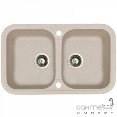 Кухонна мийка Adamant Twins 11 terracotta Обухів