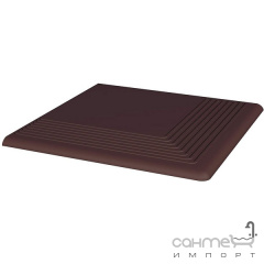 Плитка Paradyz Natural Brown stopnice ryflowane narozne 30х30 Киев