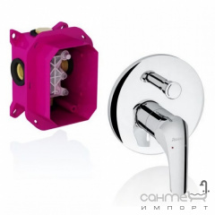 Смеситель скрытого монтажа Ravak Rosa RS 065.00 с переключателем д/R-box X070050 Полтава