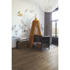 Вініловий підлогу Quick-Step Livyn Balance Click Plus BACP40027 Дуб котедж темно-коричневий Прилуки