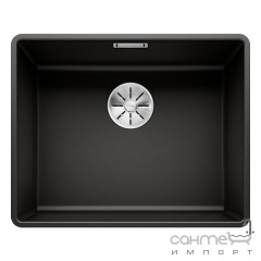 Гранітна кухонна мийка Blanco Silgranit Subline 500-F 525994 чорний Харків