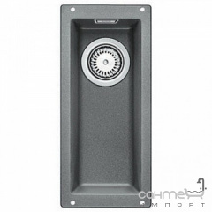 Гранитная кухонная мойка Blanco Subline 160-U Silgranit 520643 жемчужный Обухів