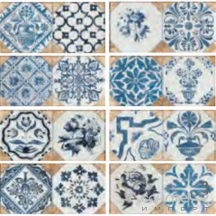 Клінкерна плитка декор 12x25 Gres de Aragon Retro Tierra Azul Суми