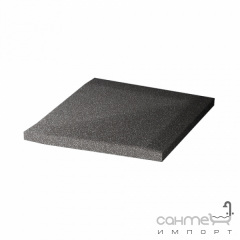 Перехідна кутова плитка для душової 10x10 RAKO Taurus Granit 69 Rio Negro Чорна TTR12069 Славута