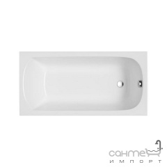 Прямокутна ванна Polimat Classic slim 150x75 см 00287 біла Одеса