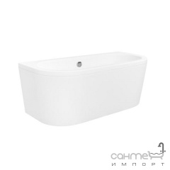 Отдельностоящая ванна з сифоном Besco Vista 150x75 біла Одеса