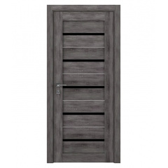 Дверь RODOS Modern Lazio BLK New полустекло Измаил