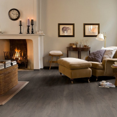 Ламинат Quick-Step Classic CLM1382 дуб старинный серый Измаил