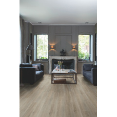Вініловий підлогу Quick-Step Balance Click BACL40053 Дуб Шовковий Сіро-коричневий Одеса