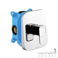 Прихований змішувач для душу з перемикачем R-Box Ravak Collection TD 066.00 X070071 хром Київ