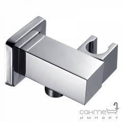 Подсоединение для душевого шланга с держателем для лейки Vito 1602-007 CH хром Львов