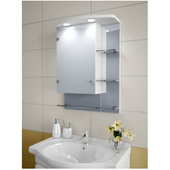 Шкаф зеркальный Garnitur.plus в ванную с LED подсветкой 26SZ (DP-V-200125) Ужгород