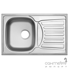 Кухонная мойка Ukinox Comfort COL 780.480 GT 8K декор Тернопіль