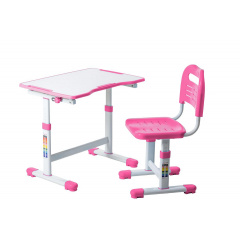 Комплект парта і стілець-трансформери Sole II Pink Чернігів