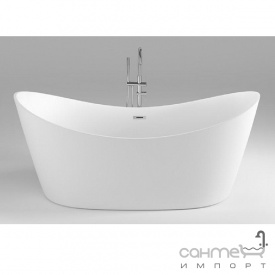 Акриловая отдельностоящая ванна Dusel DU104 белая