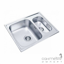 Кухонная мойка Ukinox Lotus LTL 615.500 15 GT 8K