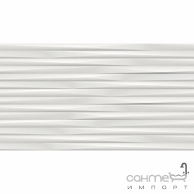 Настінна плитка 30,5x56 Atlas Concorde 3D Wall Design Ultra Blade White Matt