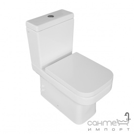 Унітаз-компакт CeraStyle Noura АР 0002385 з зливний арматурою GEBERIT і сидіння Slim Soft-Close
