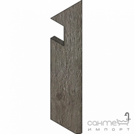 Кутовий елемент для плінтуса 7,2x30 Atlas Concorde Axi Sagomato Sx Grey Timber