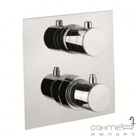 Змішувач-термостат прихованого монтажу на 2 режими Fiore X-Termo 31 CR 0993 хром