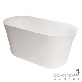 Окремостояча ванна з литого каменю Balteco Fiore 160 біла