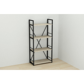 Этажерка Ferrum-decor Конект 120x60x28 см Дуб сонома (XK00202)