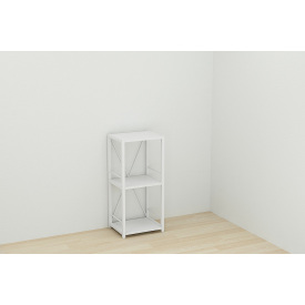 Этажерка Ferrum-decor Конект 73x34x28 см Белый (XK00259)