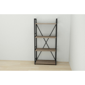 Этажерка Ferrum-decor Конект 120x60x28 см Дуб сонома (XK00203)