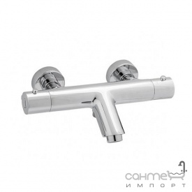 Змішувач термостат для ванни Genebre Tau 67102 14 45 67 хром