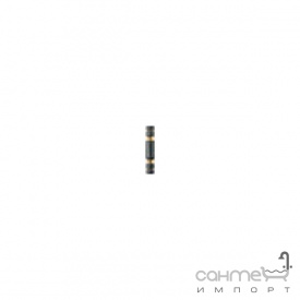 Плитка з білої глини фриз кут Atlas Concorde Marvel Gold Black A.E. AVGB