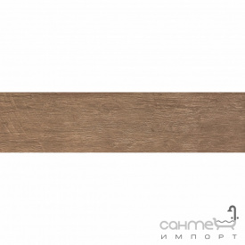 Керамограніт під дерево структурний 22,5x90 Atlas Concorde Axi Strutturato Chestnut Brown