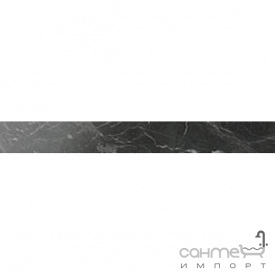 Керамічний граніт фриз Atlas Concorde Marvel PRO Marvel Noir St.Laurent List. 7х60 Lapp. ADV2