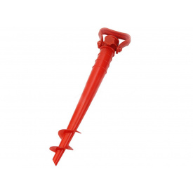 Бур для пляжного зонта HMD 39 см D 2.5 см Красный (127-12520357)