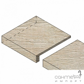 Ступінь кутова 22,5x22,5 Atlas Concorde Axi Scalino Angolare SX White Pine Біла