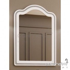 Дзеркало Marsan Melissa 700 білий декор срібло