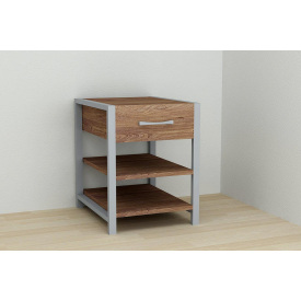 Тумба Ferrum-decor Вивьен 1/2 50x41x40 см Дуб (XK00087)