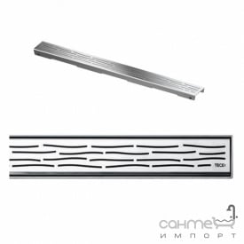 Решетка прямого дренажного канала TECE TECEdrainline organic 601.560 1500 мм