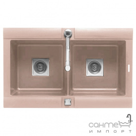 Кухонна мийка оборотна Longran Geo 2.0 G Sahara Beige