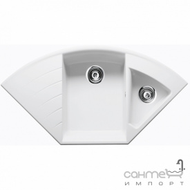 Гранітна кухонна мийка Schock Cristadur Lotus C150 правобічна 89 magnolia