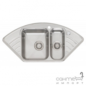 Кухонная мойка, интегрированный монтаж Reginox Empire LEFT (левосторонняя) Нержавеющая Сталь