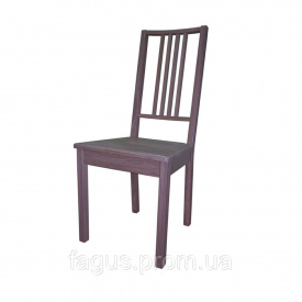 Стілець "Ліра" прозорий дуб з твердим сидінням