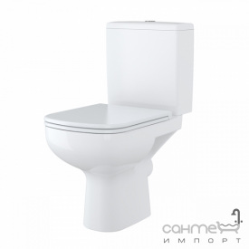 Унітаз-компакт безободковый Cersanit Colour Clean On 011 3/5 c сидінням softclose
