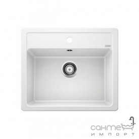 Гранітна кухонна мийка Blanco Silgranit Legra 6 523334 білий