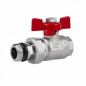 Кран шаровой &quot;Американка&quot; Icma 1/2&quot; с антипротечкой прямой №348