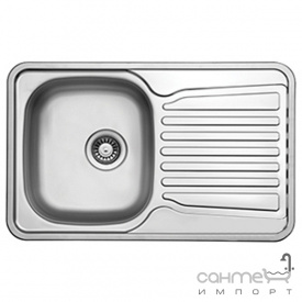 Кухонная мойка Ukinox Comfort COL 780.480 GT 6K декор